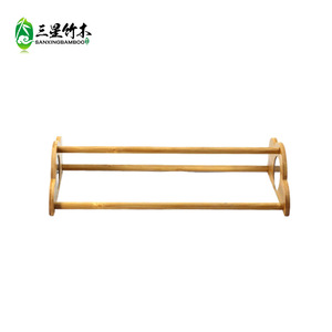 Perchoir en bambou pour perroquet, perchoir en bois massif pour coq et poule, support d'entraînement pour oiseaux avec miroir double face. - Product Image 4