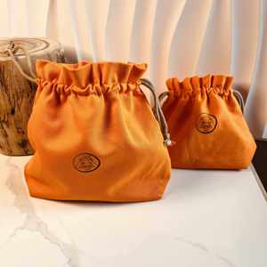 Bolsa de Regalo de Algodón Muselina Ecológica al por Mayor, Bolsa con Cordón de Algodón Orgánico Personalizada - Product Image 2