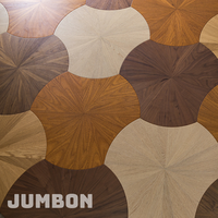 Parquet en bois multicouche en teck pour projets de décoration d'hôtels et de villas