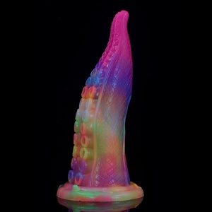Juguetes Sexuales de Fantasía YOCY, Tapón Anal de Goma Colorido de San Valentín, Dildo Luminoso que Brilla en la Oscuridad, Pene Luminoso para Mujeres - Product Image 5
