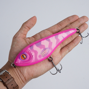 Leurre de pêche Selco en plastique dur coulant pour la pêche au brochet et au bar en eau douce - Product Image 6