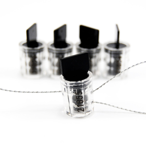 Twist nhựa mét con dấu dây dẫn con dấu điện an ninh nước làm xáo trộn khí mét khóa với dây thép không gỉ - Product Image 6