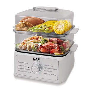 12L 1200W Wholesale Home 3 Layer Vegetable Steam <b>Cooker</b> Kitchen Rice Corn Electric Food Steamer - Product Image 1