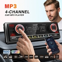 Autoradio Lecteur MP3 Bluetooth Émetteur FM sans fil Appel mains libres Double ports USB Écran LED Récepteur audio de voiture