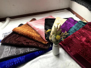 Tapis de prière musulman antidérapant tapis modèle rétro Islam - Product Image 2