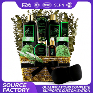 Ensemble de bain aux herbes d'eucalyptus, 17 pièces, parfum naturel, 100 ml, kit de soin spa à domicile - Product Image 5