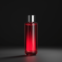 Vente en gros mini flacons de parfum en verre de luxe 30/50/100ml vaporisateur de recharge unique verre coloré vide avec boîte de luxe