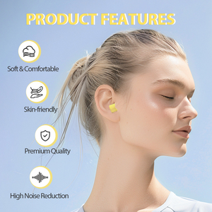 ผู้ผลิต <span class=keywords><strong>OEM</strong></span> จากจีน ที่อุดหูโฟมนุ่มแบบใช้แล้วทิ้ง คืนตัวช้า สวมใส่สบาย ป้องกันเสียงรบกวน - Product Image 5