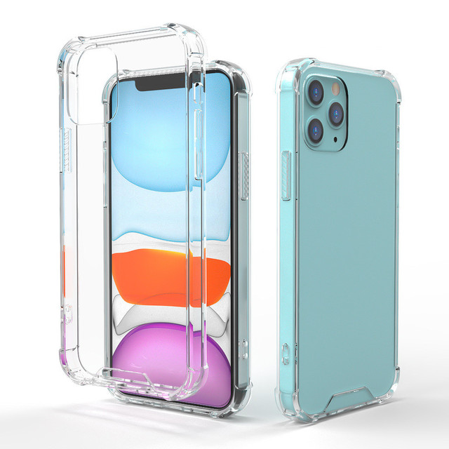 Crystal Clear Designed for iPhone 13 Not Yellowing Drop Tested Shockproof Protective Slim Thin Cover Phone Case