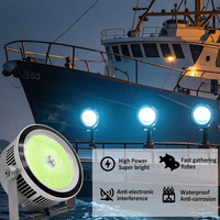Meilleures ventes 800W 1000W IP65 Projecteur LED haute puissance pour éclairage de navires marins, longue portée, construction en alliage d'aluminium