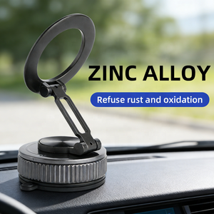 Supporto Magnetico per Telefono da Cruscotto con <span class=keywords><strong>Ventosa</strong></span>, Rotazione a 360 Gradi, per <span class=keywords><strong>Auto</strong></span> e Casa - Product Image 1