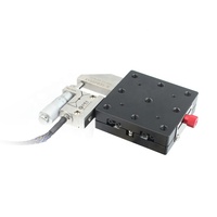 P83SX65 micrómetro piezoeléctrico con etapa piezoeléctrica integrada en micrómetro manual para desplazamiento milimétrico y posicionamiento de nano resolución