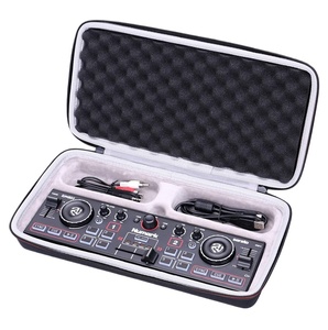 Tùy chỉnh xách tay cứng EVA trắng bảo vệ túi lưu trữ cho Numark dj2go2 cảm ứng và túi DJ Bộ điều khiển - Product Image 1