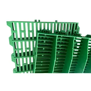 Durable pig farm equipment for piglets house weaner crates floor plastic floor for farrowing cages