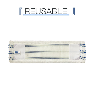 Microfiber <b>Mop</b> Refills Heavy Duty Home Use Reusable Durable Fast Absorption Pads Compatible with Most Flat <b>Mop</b> Systems - Product Image 3