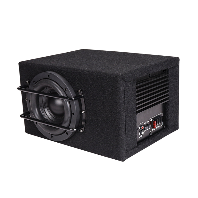 JLD Customized Wholesale 6.5 Inch RMS 350W Active Subwoofer Enclosure Car Speakers Audio System Sound