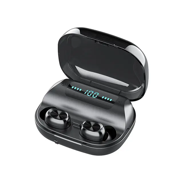 263 wireless earphones TWS touch earbuds noise canceling earphone charging box LED display hands free