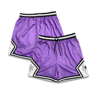 Pantalones cortos deportivos personalizados, diseño bordado, logotipo y nombre, pantalones cortos de baloncesto de malla de doble capa