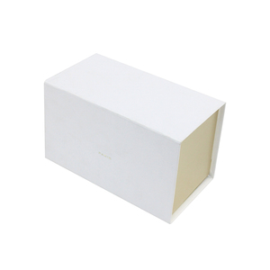 Luxury Customized Size Rectangular Magnetic With Glossy Gold <b>Silver</b> Foldable <b>Box</b> for Wine Bottle Gift Packing - Product Image 2