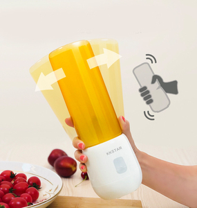 <span class=keywords><strong>Frullatore</strong></span> Portatile USB da 400 ml, <span class=keywords><strong>Mini</strong></span> <span class=keywords><strong>Frullatore</strong></span> Tascabile per Frullati Quotidiani Kkstar Milik con 4 Lame e Due Bottiglie, Vendita Calda 2020 - Product Image 2