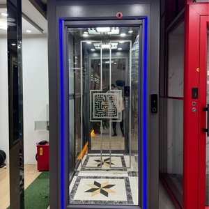 Ascensor Panorámico de Cristal para Exteriores, Económico y Popular, para Hoteles, Villas y <span class=keywords><strong>Casas</strong></span>, Elevador de Pasajeros - Product Image 5