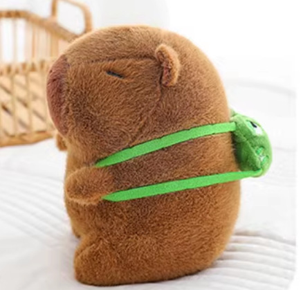 Vison dos grenouille capybara 18cm