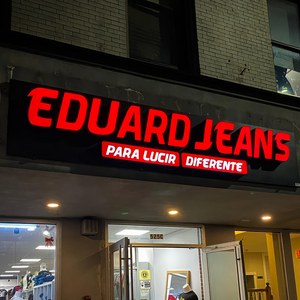 Letreros de letras de canal iluminados personalizados, señalización comercial iluminada con LED para frentes de tienda, logotipo de letrero - Product Image 3