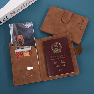 Personnalisation en usine de <span class=keywords><strong>porte</strong></span>-documents unisexes, <span class=keywords><strong>porte</strong></span>-passeports, <span class=keywords><strong>porte</strong></span>-billets en cuir PU, pochettes pour documents - Product Image 1