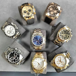 Reloj mecánico de diseñador de lujo 45MM reloj de estilo de cristal de hielo 330 movimiento automático personalizado Moissanite Zircon - Product Image 5