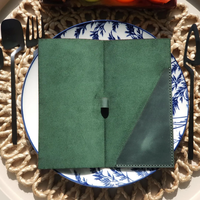 Porte-chéquier en cuir véritable de haute qualité, fin et pliable, avec poche de rangement pour espèces