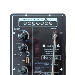 أجهزة استقبال ومضخمات صوت بقوة 60 واط و80 واط و100 واط مع منفذ USB وبطاقة TF وشاشة عرض - Product Image 6