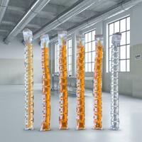 Machine de remplissage, de scellage et d'emballage automatique de boissons, de shampooing et de jus en acier inoxydable de haute précision, 2000-3500 sachets/heure