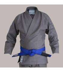 Uniforme d'arts martiaux de marque personnalisée Karaté / Judo / BJJ Gi 100% coton unisexe noir blanc bleu rouge vert OEM - Product Image 3