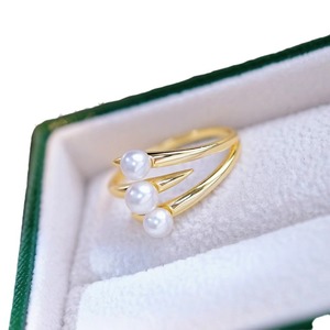 Anillo de Plata S925, Accesorio para DIY, Soporte para Anillos con Cuentas Redondas de 7-8mm, 10386 - Product Image 5