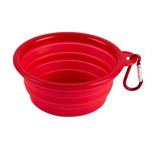 Custom Portable Silicone Pet Collapsible Travel Dog Bowl - Product Image 4