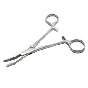 คีมหนีบห้ามเลือด Curved-15cm สเปนเซอร์แบบพรีเมี่ยม - Product Image 1