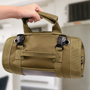 Nhà máy tùy chỉnh bền công cụ lưu trữ có thể gập lại cuộn lên công cụ túi với ID Thẻ Tên Túi - Product Image 6