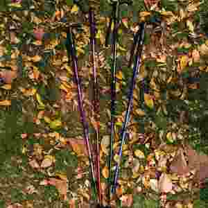 Bastones de Senderismo Telescópicos de Aleación de Aluminio para Viajes al Aire Libre, Bastones Plegables de Corcho para Trekking - Product Image 3