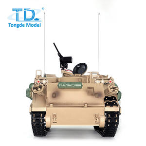 Nouveau réservoir RC de transport de troupes blindé en métal à l'échelle M113A2 1/16 avec piles de télécommande 2.4G incluses - Product Image 5