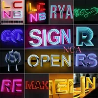 Panneau publicitaire électronique extérieur lumineux à LED étanche DakeSign, distance de visibilité 10m, affichage de lettres sur panneau
