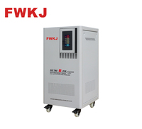 Regulador de Voltaje de CA Trifásico AVR de Cobre Puro 6KVA FWKJ 380V SVC TNS 50/60Hz con Pantalla Digital LED