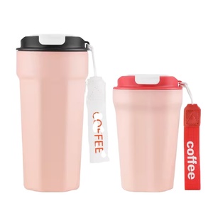 Emode Gobelet isolé en acier inoxydable de 12oz, tasse à café sous vide à double paroi avec couvercles, tasses en métal de taille personnalisée - Product Image 1