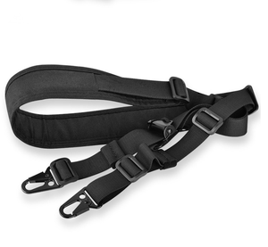 DF MK2 Tactical Accessories Rope Carabiner Shoulder Strap Duty Sling Metal <b>Clip</b> <b>Hook</b> Wide Detachable Wide Shoulder Straps - Product Image 4