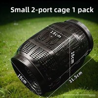 Nouvelle cage de pêche extra-large pour l'aquaculture, idéale pour attraper anguilles, homards, loches, tortues, poissons et crabes – Équipement de pêche essentiel