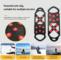 Crampons de marche sécurisés pour la glace en TPE, plusieurs tailles, vente en gros directe usine