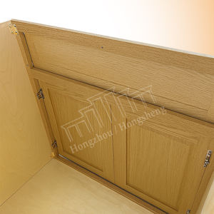 Sıcak satış Shaker tarzı mutfak dolapları amerikan çiftlik mutfak dolapları için ücretsiz kargo ahşap lavabo dolabı mutfak - Product Image 4