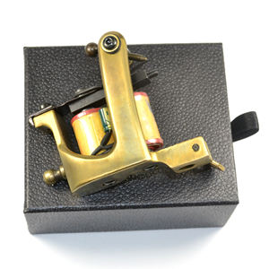   12 bobines pour <span class=keywords><strong>machine</strong></span> à shader, bobines professionnelles en laiton pour machines à tatouer, bobine pour <span class=keywords><strong>machine</strong></span> à tatouer - Product Image 1