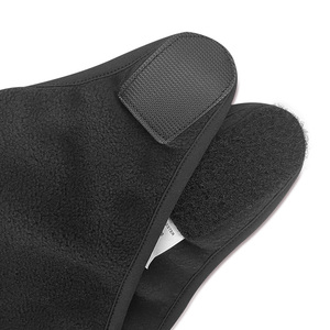 Couvre-visage de cyclisme demi-visage avec protection auditive en polaire Résistance au vent et à la poussière Parfait pour les cyclistes en climat froid et les motocyclistes - Product Image 4