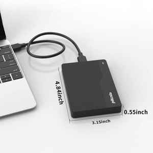 Disco Rigido Portatile Pilcnla USB3.1 da 1TB, Archiviazione Esterna per Telefoni Cellulari e Computer, Disco Rigido Meccanico <span class=keywords><strong>Esterno</strong></span> ad Alta Capacità - Product Image 3