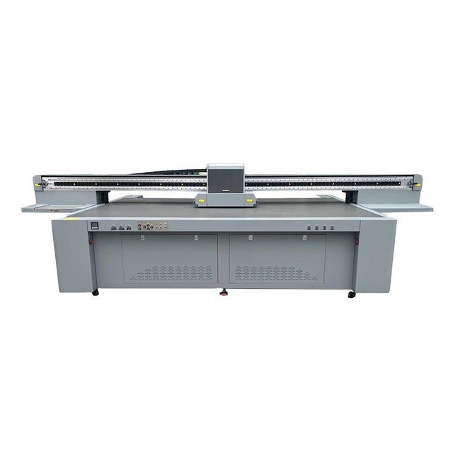 3220 UV LED Flatbed Printer  Printing with G5 G6 Heads for Glass